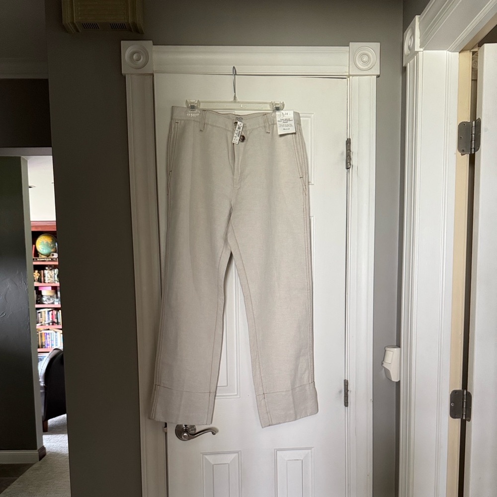 Madewell The Dean Easy Straight Pant